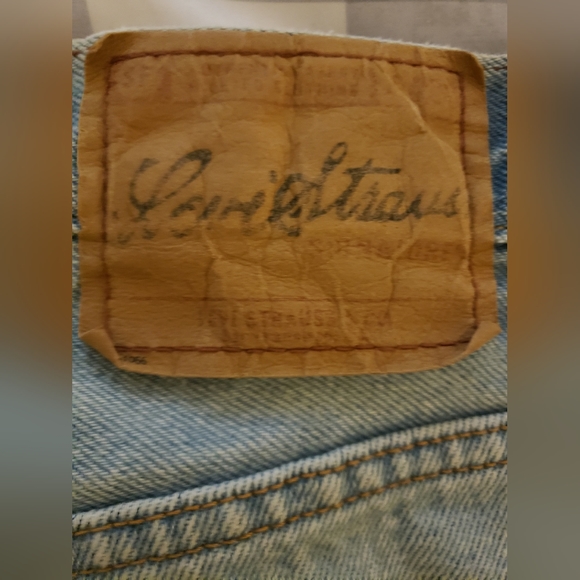 Men's Levi Strauss Signature Jeans 38x32 Regular Fit Relaxed Fit - Picture 3 of 7